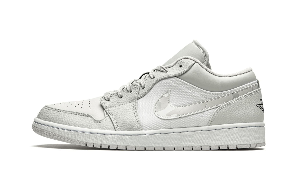 Air Jordan 1 Low White Camo Sneakers