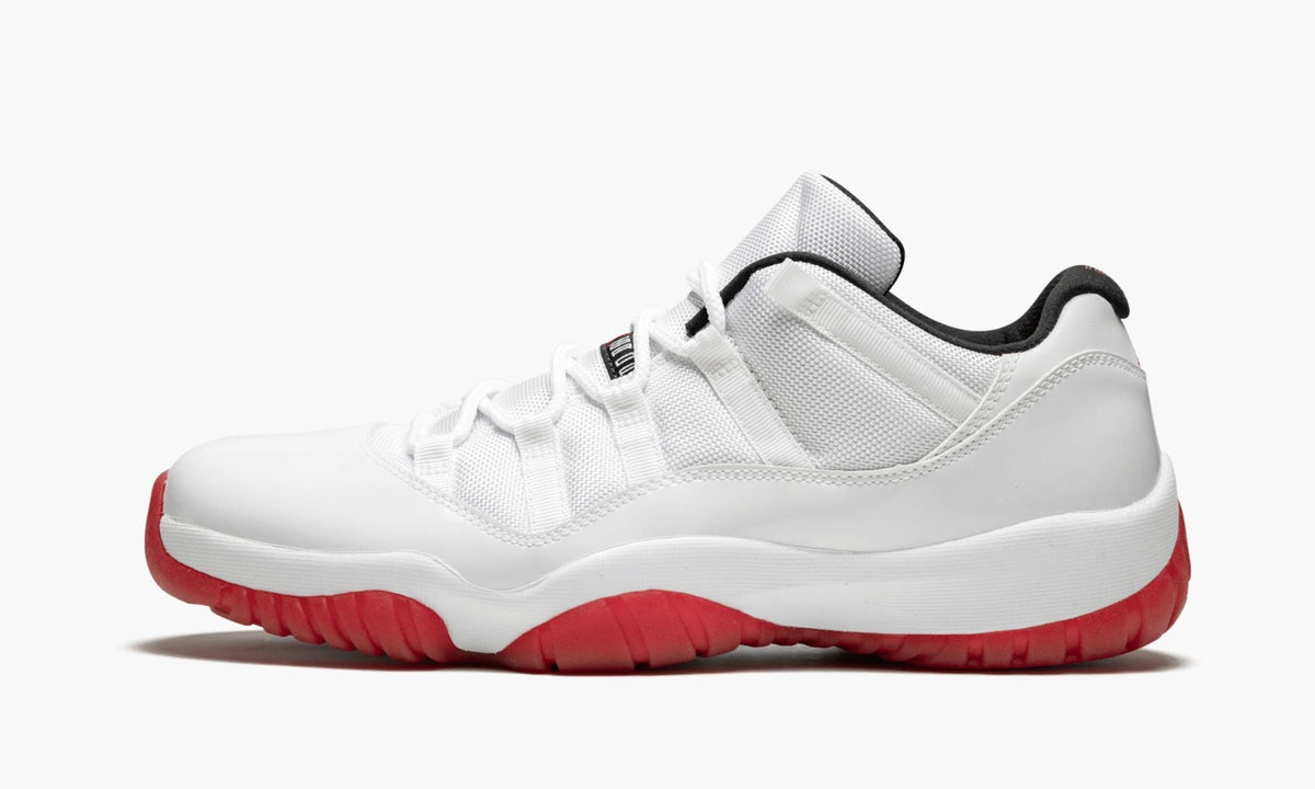 Air Jordan 11 Retro Low "White/Varsity Red" Sneakers
